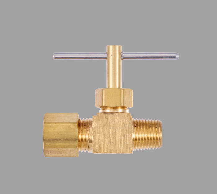 Compression to Male Needle Valve Brass Fittings | Brass Pro