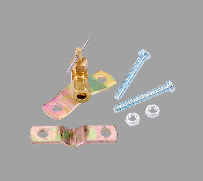 Compression to Male Self Piercing Saddle Valve Brass Fittings | Brass Pro