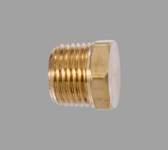 Pipe Solid Hex Plug Brass Fittings | Brass Pro