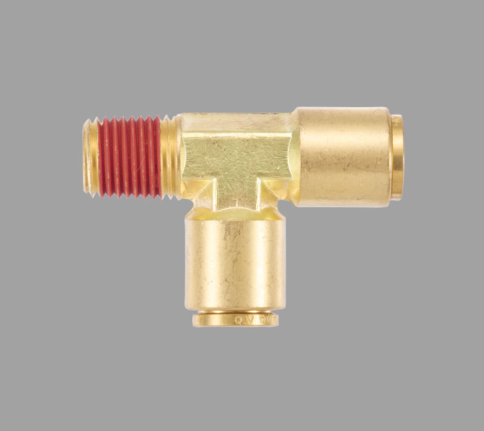 PTC Male Run Tee Brass Fittings | Brass Pro