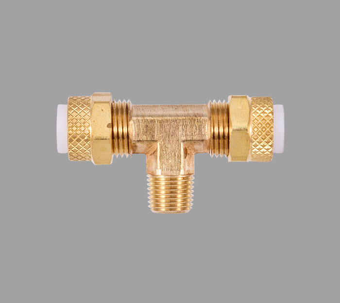 Poly-Fit Male Branch Tee Brass Fittings | Brass Pro