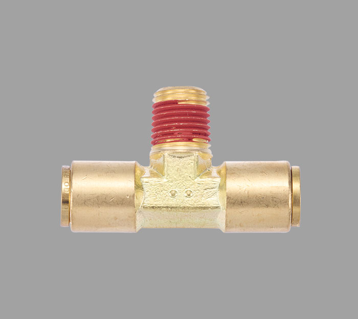 PTC Male Branch Tee Brass Fittings | Brass Pro