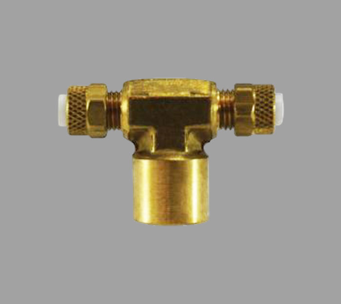 Poly-Fit Female Branch Tee Brass Fittings | Brass Pro