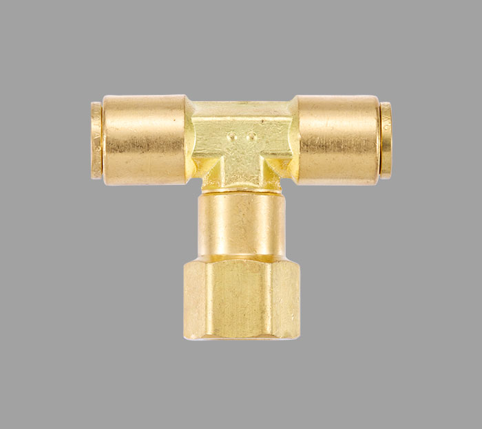 PTC Female Swivel Branch Tee Brass Fittings | Brass Pro