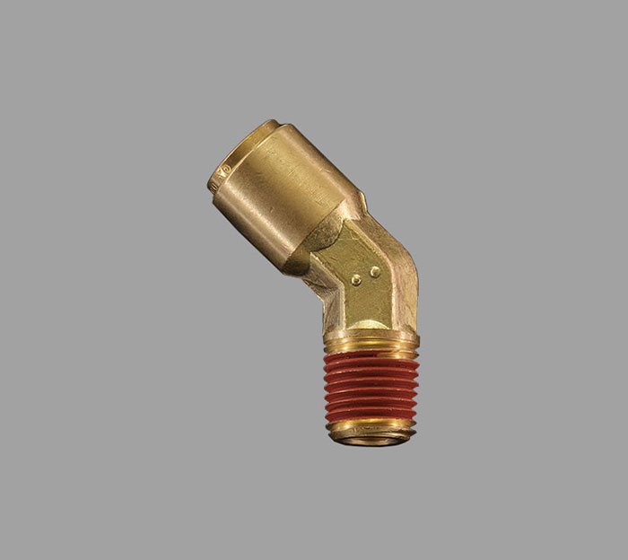 PTC Male 45° Elbow Brass Fittings | Brass Pro