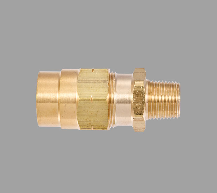 Rubber-AB Male Adapter Brass Fittings | Brass Pro