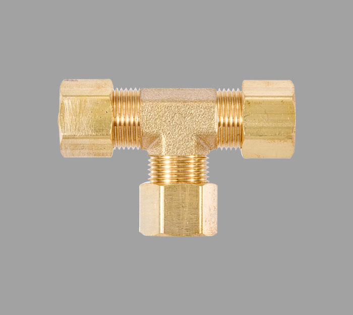 64A-446-1F Compression Tee - Compression | Brass Pro