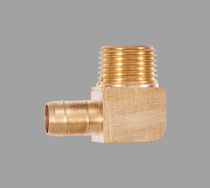 Double Barb Male Elbow Brass Fittings | Brass Pro