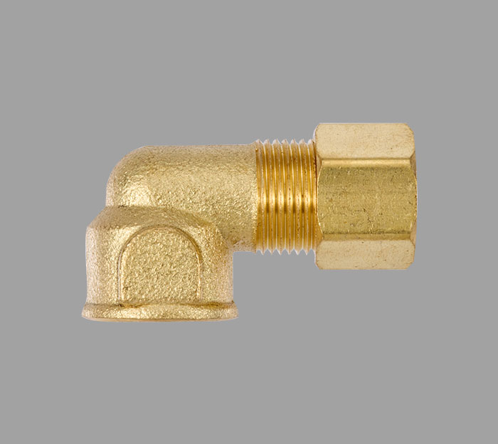 Compression Female Elbow Brass Fittings | Brass Pro