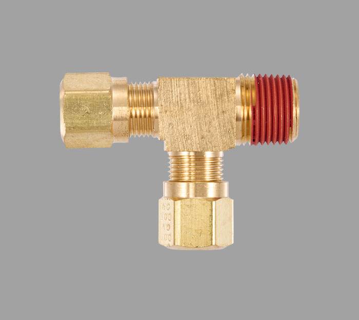 NAB Male Run Tee Brass Fittings | Brass Pro