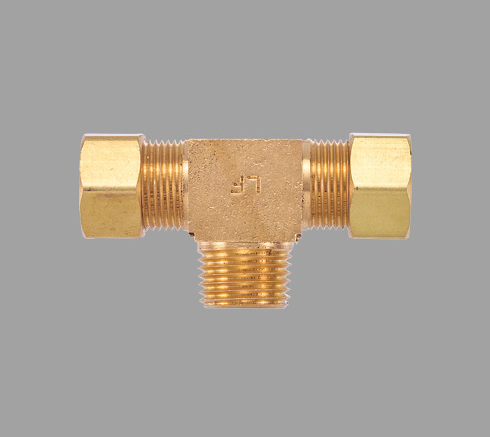 Compression Male Branch Tee Brass Fittings | Brass Pro