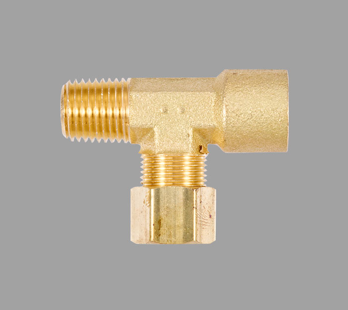 Compression Adapter Tee Brass Fittings | Brass Pro
