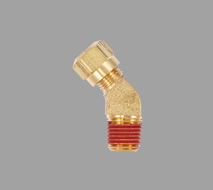 79NAB-12D-1F NAB Male 45° Elbow - D.O.T. Air Brake Nylon Tubing | Brass Pro