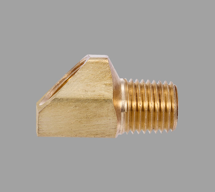 F-INV. Flare Male 45° Elbow Brass Fittings | Brass Pro