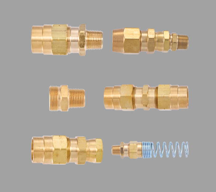 D.O.T. Air Brake Hoses/Ends Brass Fittings | Brass Pro