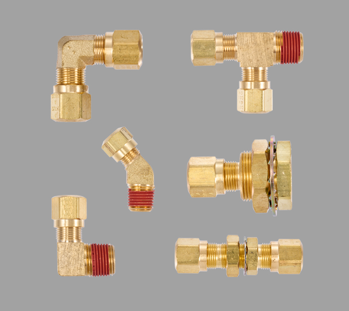 D.O.T. Air Brake Nylon Tubing Brass Fittings | Brass Pro