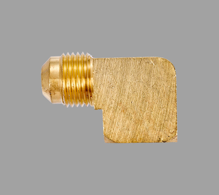 E3-6C-1B Flare Female Elbow - SAE 45 Deg Flare | Brass Pro