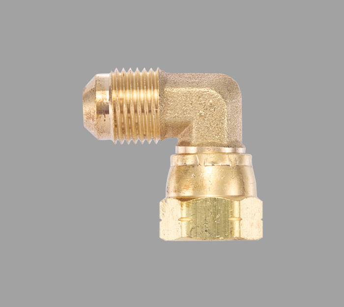 Flare Swivel Elbow Brass Fittings | Brass Pro