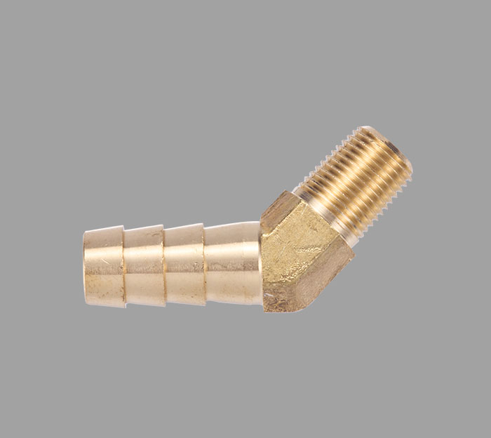 Hose Male 45° Elbow Brass Fittings | Brass Pro