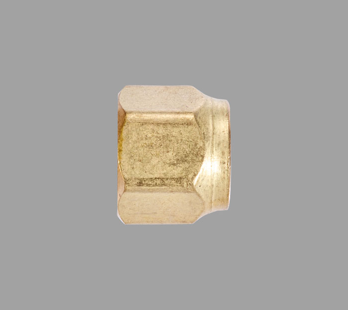 Flare Forged Short Nut Brass Fittings | Brass Pro