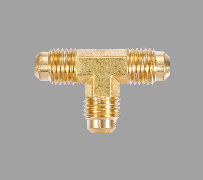 Flare Tee Brass Fittings | Brass Pro
