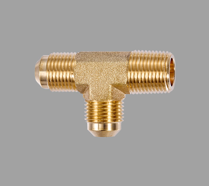 Flare Male Run Tee Brass Fittings | Brass Pro