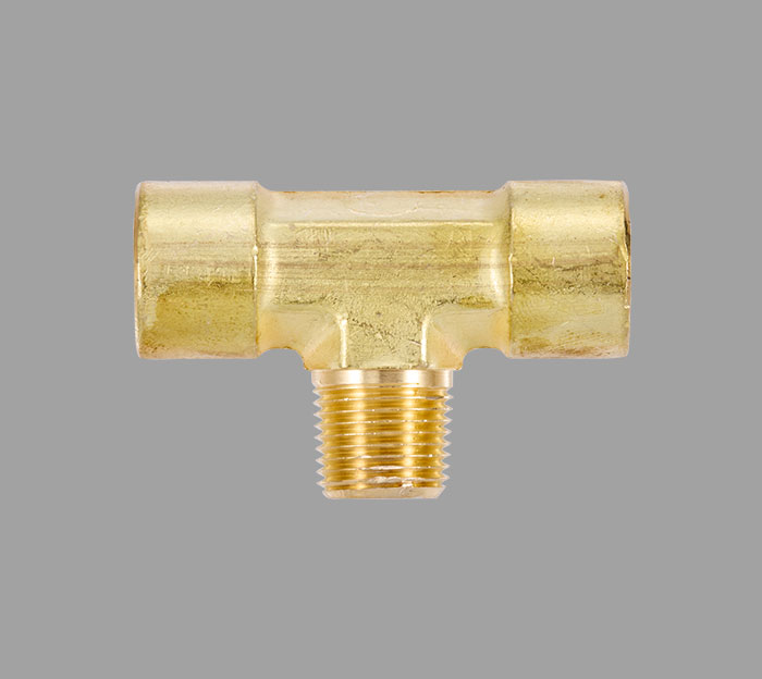 T9-666-1F Pipe Female to Female to Male Branch Tee - Pipe | Brass Pro