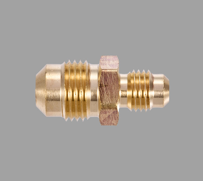 UR2-65-1 Flare Union - SAE 45 Deg Flare | Brass Pro